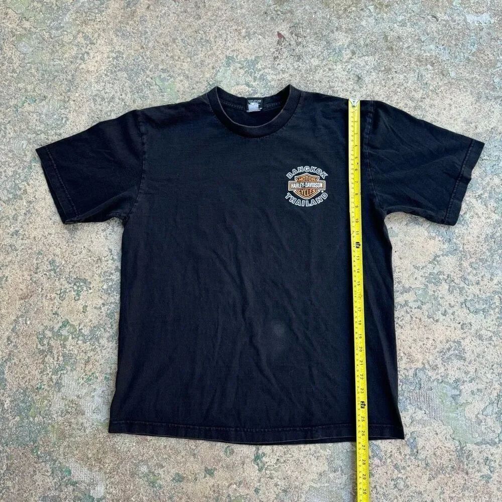 Harley Davidson Motorcycles Bangkok Thailand Y2K Shirt